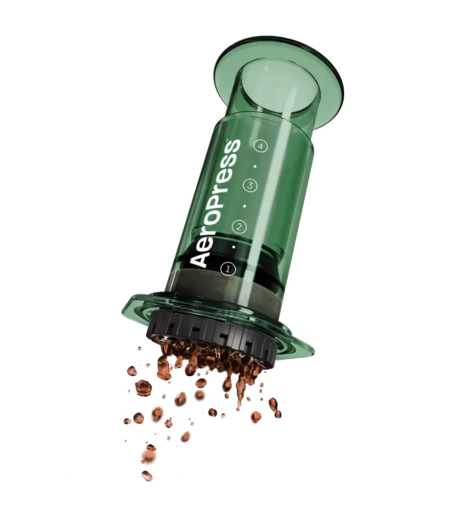 Aeropress Clear Verte