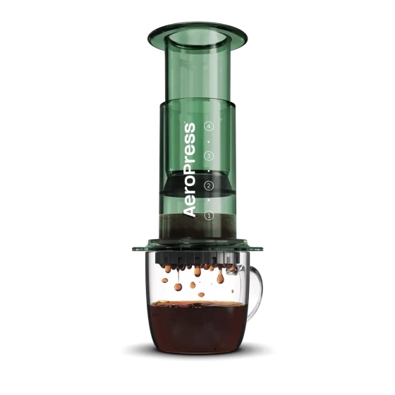 Aeropress Clear Verte