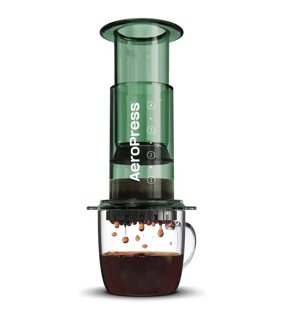 Aeropress Clear Verte